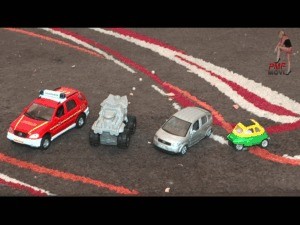Cars Crushed Under Boots