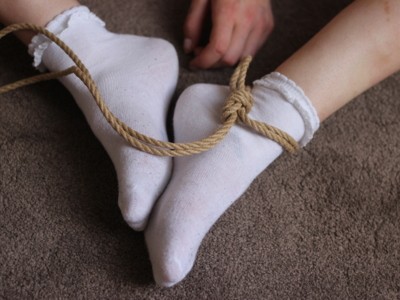 White Socks – Foot Bondage – Part 1