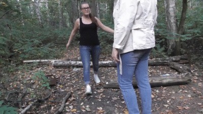 Flogging Of A Slavegirl In The Woods