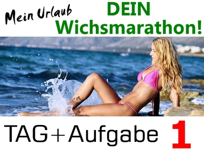 Dein Wichsmarathon – Tag 1